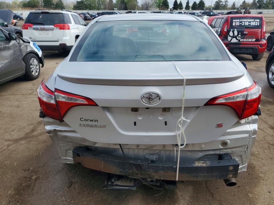 50658616 :رقم المزاد ، 5YFBURHE2FP203861 vin ، 2015 Toyota Corolla مزاد بيع