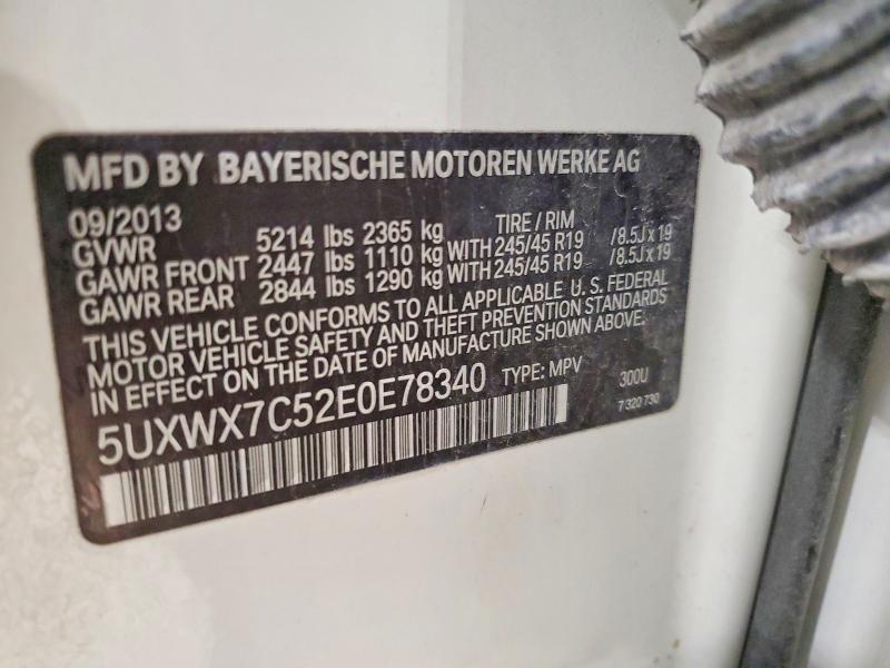 Продажа на аукционе авто 2014 Bmw X3, vin: 5UXWX7C52E0E78340, номер лота: 49973436