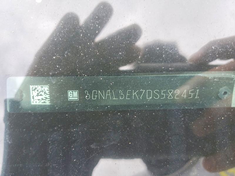 49411886 :رقم المزاد ، 3GNAL3EK7DS582451 vin ، 2013 Chevrolet Captiva مزاد بيع