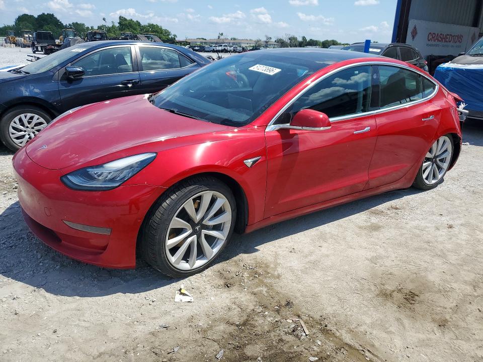 2020 Tesla Model 3 მანქანა იყიდება აუქციონზე, vin: 5YJ3E1EA9LF661277, აუქციონის ნომერი: 51273896