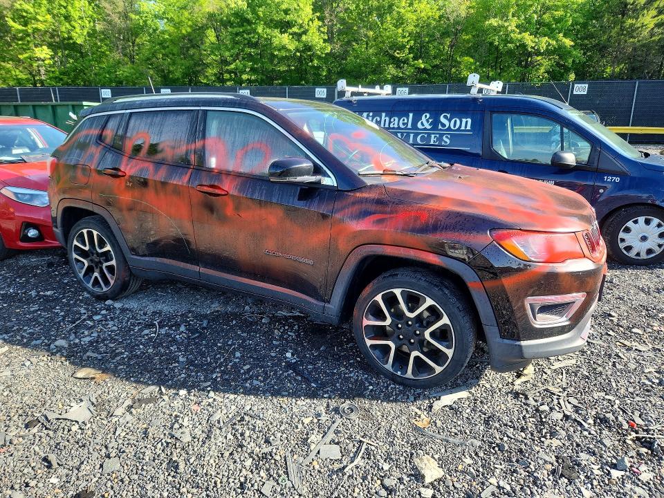 Aukcja sprzedaży 2018 Jeep Compass, vin: 3C4NJCCB3JT122129, numer aukcji: 51975706