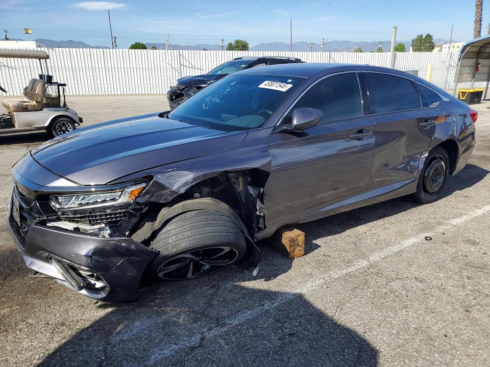 2020 Honda Accord მანქანა იყიდება აუქციონზე, vin: 1HGCV1F33LA148777, აუქციონის ნომერი: 49801546
