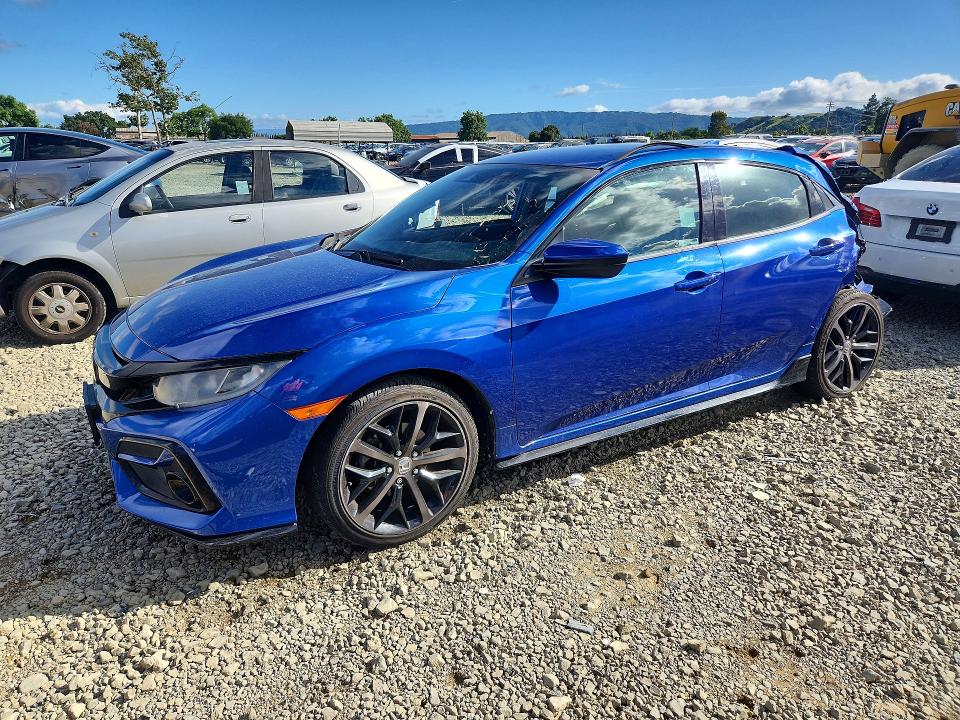 50684486 :رقم المزاد ، SHHFK7H40LU410919 vin ، 2020 Honda Civic مزاد بيع