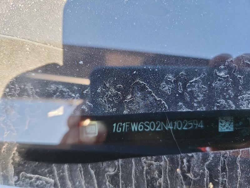 Aukcja sprzedaży 2022 Chevrolet Bolt Ev, vin: 1G1FW6S02N4102594, numer aukcji: 50346316