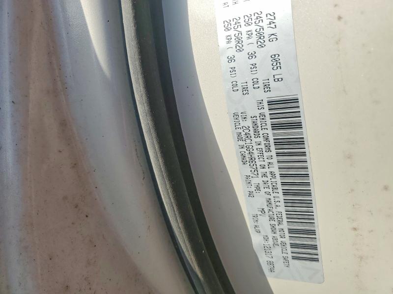 49457616 :رقم المزاد ، 2C4RC1GG4HR657571 vin ، 2017 Chrysler Pacifica مزاد بيع