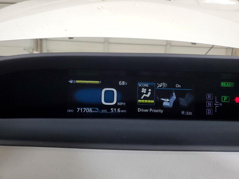 2017 Toyota Prius მანქანა იყიდება აუქციონზე, vin: JTDKARFU9H3030659, აუქციონის ნომერი: 51262256