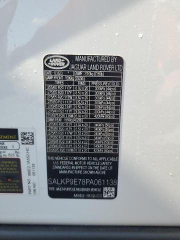 Продажа на аукционе авто 2023 Land Rover Range Rover, vin: SALKP9E78PA061138, номер лота: 51665426