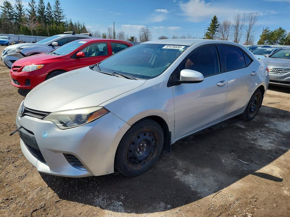 50426606 :رقم المزاد ، 2T1BURHEXFC459794 vin ، 2015 Toyota Corolla مزاد بيع