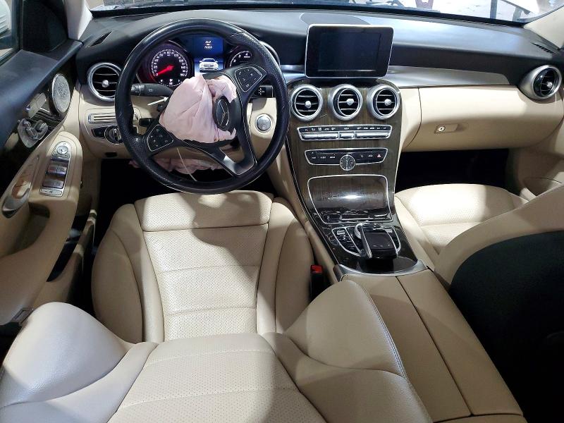 49897136 :رقم المزاد ، 55SWF4KB0FU067091 vin ، 2015 Mercedes-benz C مزاد بيع