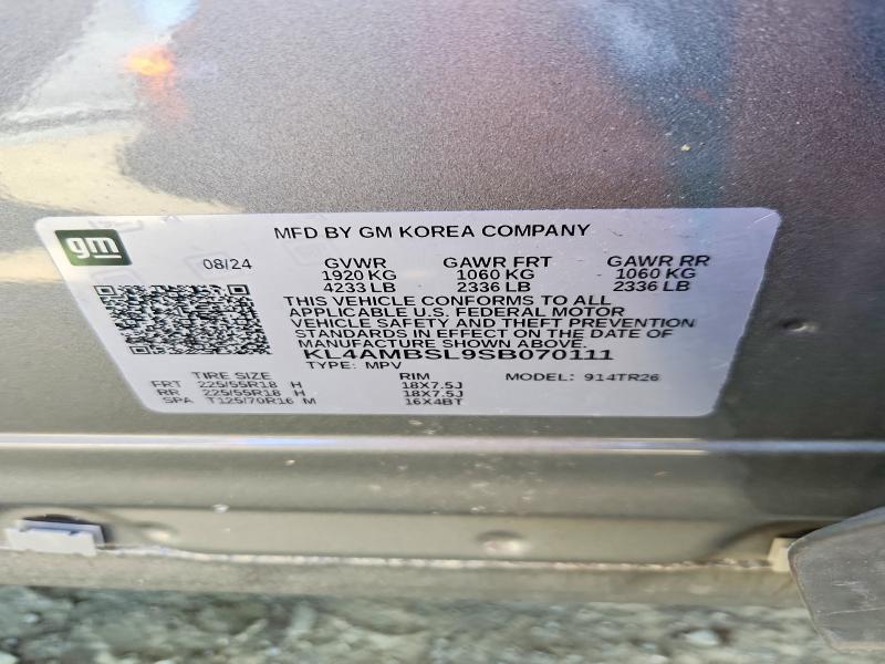 Продажа на аукционе авто 2025 Buick Encore Gx, vin: KL4AMBSL9SB070111, номер лота: 49295796