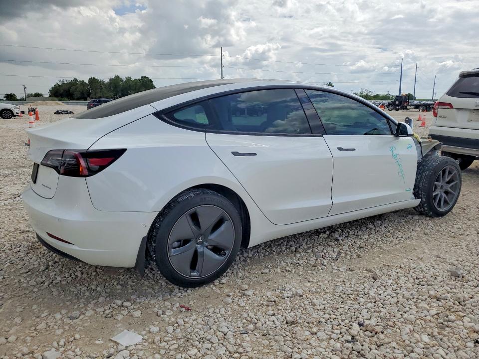 2022 Tesla Model 3 მანქანა იყიდება აუქციონზე, vin: 5YJ3E1EB5NF152279, აუქციონის ნომერი: 48866836