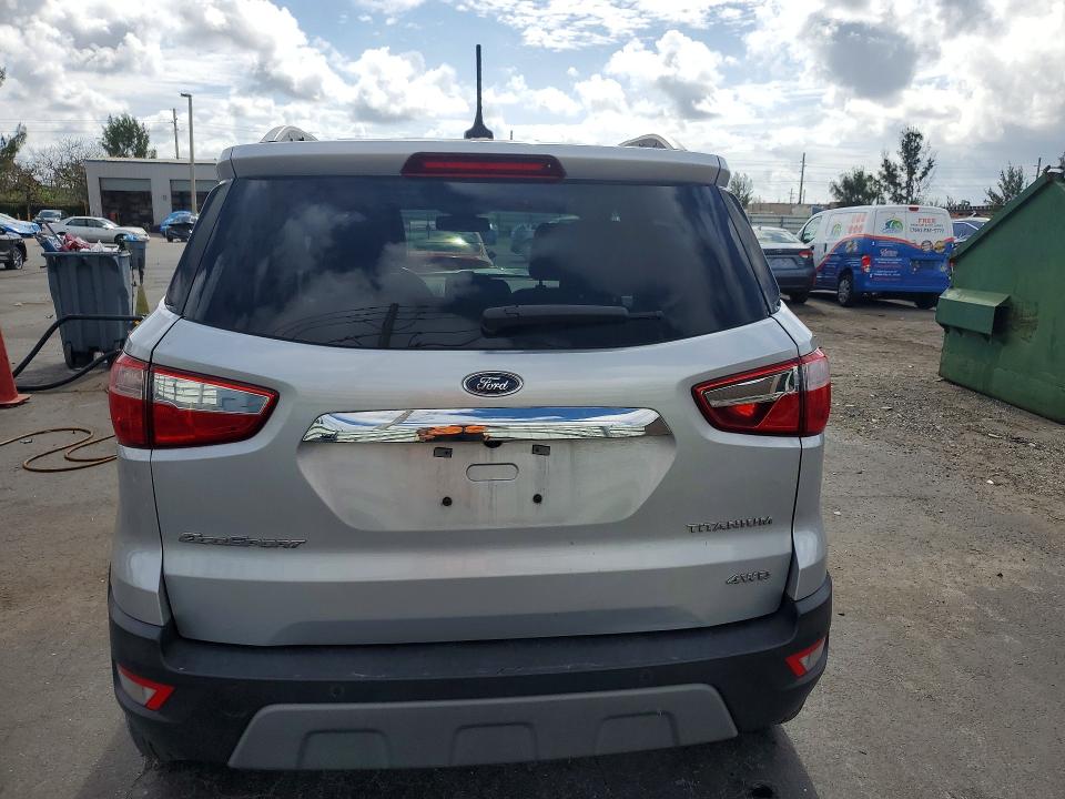 2020 Ford Ecosport მანქანა იყიდება აუქციონზე, vin: MAJ6S3KL6LC347306, აუქციონის ნომერი: 51022056