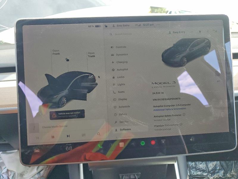 Aukcja sprzedaży 2018 Tesla Model 3, vin: 5YJ3E1EA8JF050976, numer aukcji: 50295076