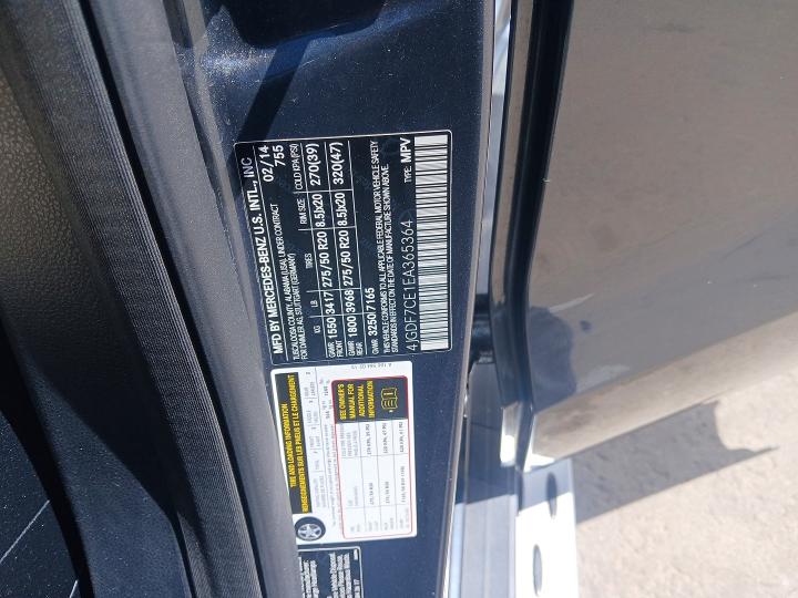 Продаж на аукціоні авто 2014 Mercedes-benz Gl, vin: 4JGDF7CE1EA365364, номер лоту: 50481826