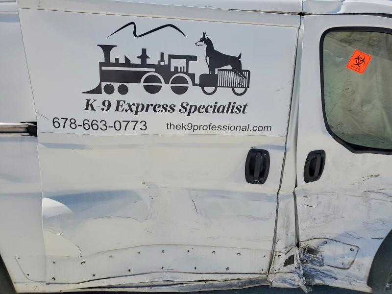 55775596 :رقم المزاد ، 3C6TRVAG7KE508348 vin ، 2019 Ram Promaster 1500 مزاد بيع