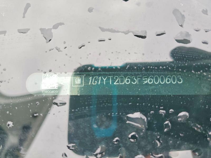 Aukcja sprzedaży 2015 Chevrolet Corvette, vin: 1G1YT2D63F5600603, numer aukcji: 51679616