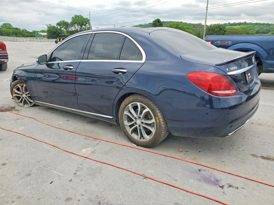 2015 Mercedes-benz C მანქანა იყიდება აუქციონზე, vin: 55SWF4KB7FU041913, აუქციონის ნომერი: 51723466