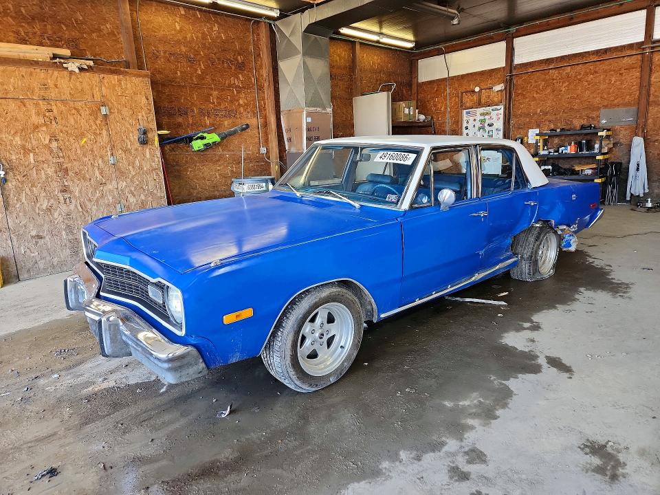 1974 Dodge Dart მანქანა იყიდება აუქციონზე, vin: LH41G4R273719, აუქციონის ნომერი: 49160086