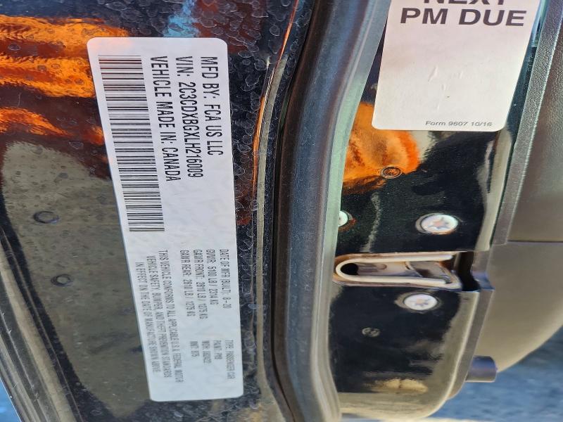 Aukcja sprzedaży 2020 Dodge Charger, vin: 2C3CDXBGXLH216009, numer aukcji: 48814386