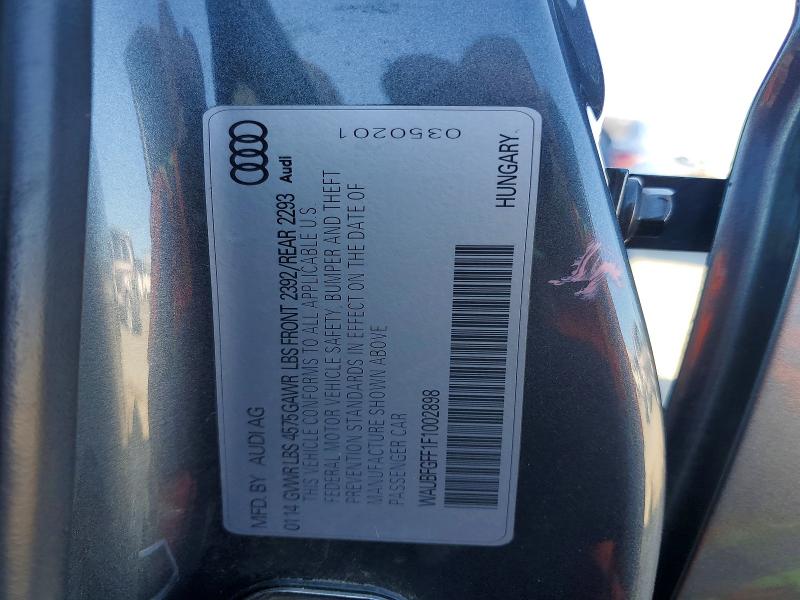 Aukcja sprzedaży 2015 Audi A3, vin: WAUBFGFF1F1002898, numer aukcji: 51157736