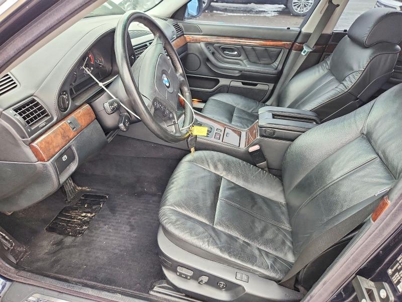 Aukcja sprzedaży 1998 Bmw 750il 4p, vin: WBAGK2320WDH69133, numer aukcji: 49619366
