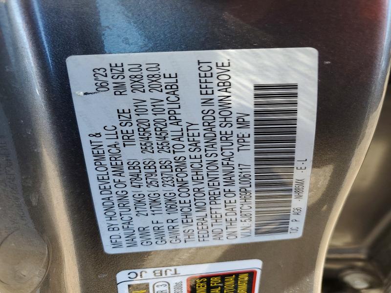 Aukcja sprzedaży 2023 Acura Rdx, vin: 5J8TC1H69PL006117, numer aukcji: 48975536