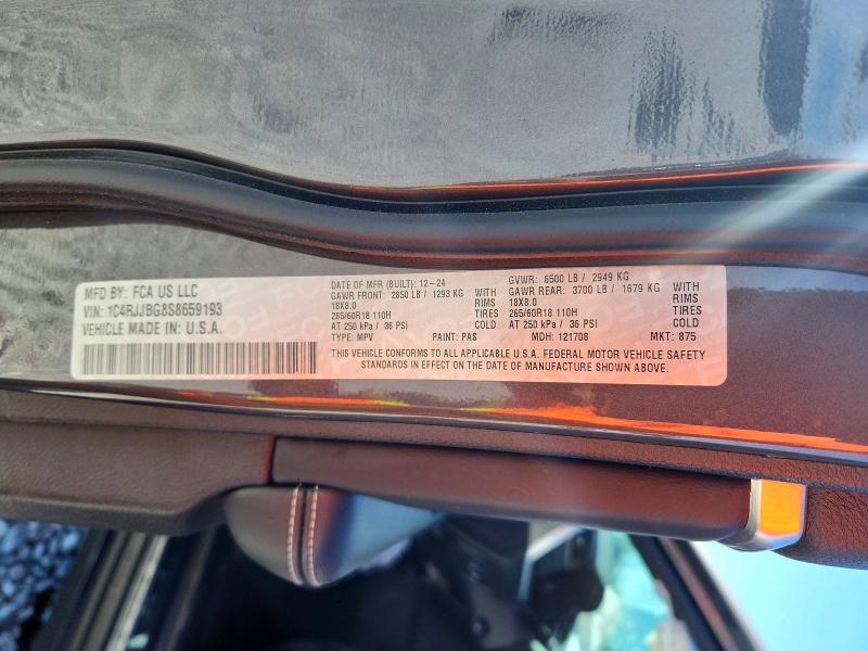 Продаж на аукціоні авто 2025 Jeep Grand Cherokee, vin: 1C4RJJBG8S8659193, номер лоту: 50756996