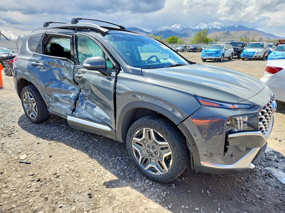 51531536 :رقم المزاد ، 5NMS4DAL6MH370503 vin ، 2021 Hyundai Santa Fe مزاد بيع