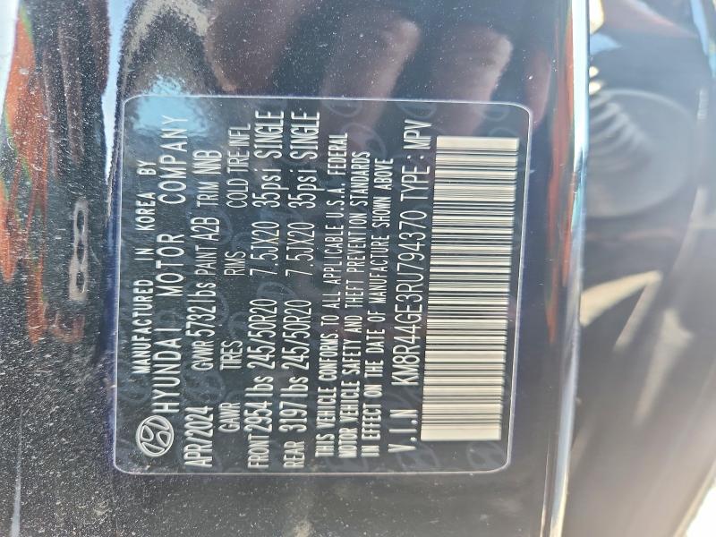 Продаж на аукціоні авто 2024 Hyundai Palisade, vin: KM8R44GE3RU794370, номер лоту: 50628176