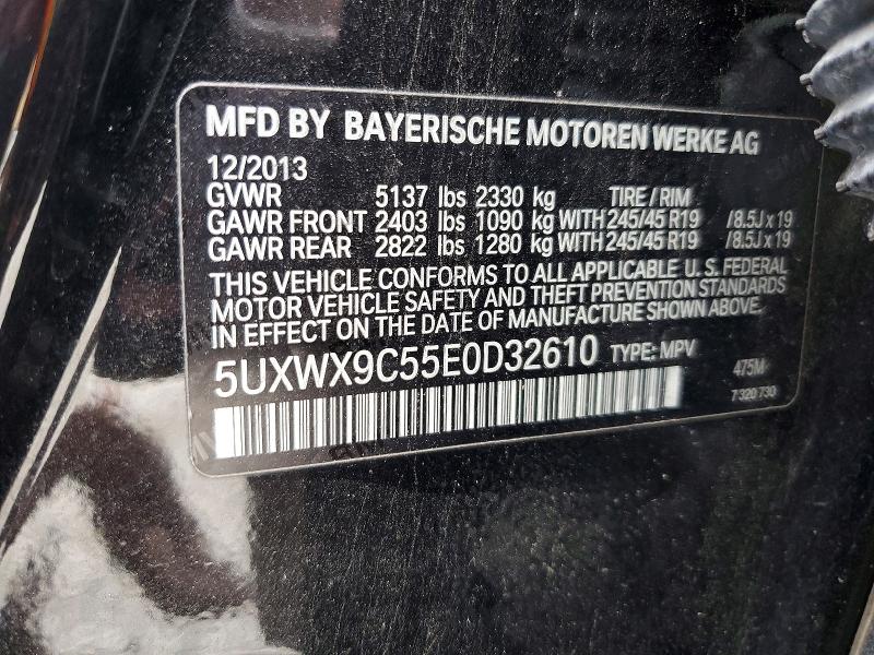 Продаж на аукціоні авто 2014 Bmw X3, vin: 5UXWX9C55E0D32610, номер лоту: 51281216