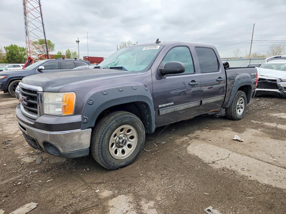 50160596 :رقم المزاد ، 3GTRKUEA1AG120834 vin ، 2010 Gmc Sierra مزاد بيع