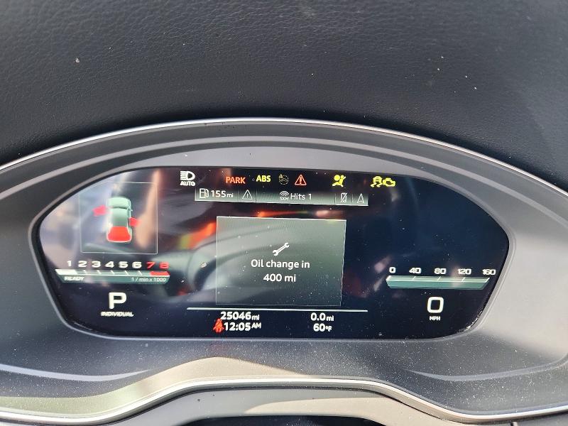 50613986 :رقم المزاد ، WA15AAFY8N2127736 vin ، 2022 Audi Q5 مزاد بيع
