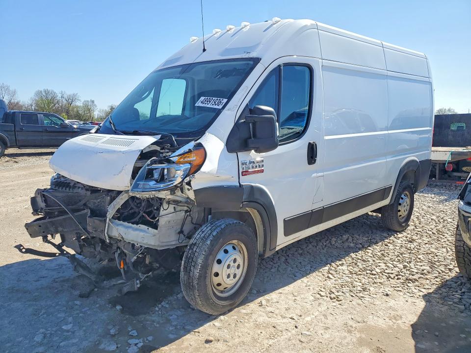Продаж на аукціоні авто 2019 Ram Promaster 1500, vin: 3C6TRVBG6KE547463, номер лоту: 48991936