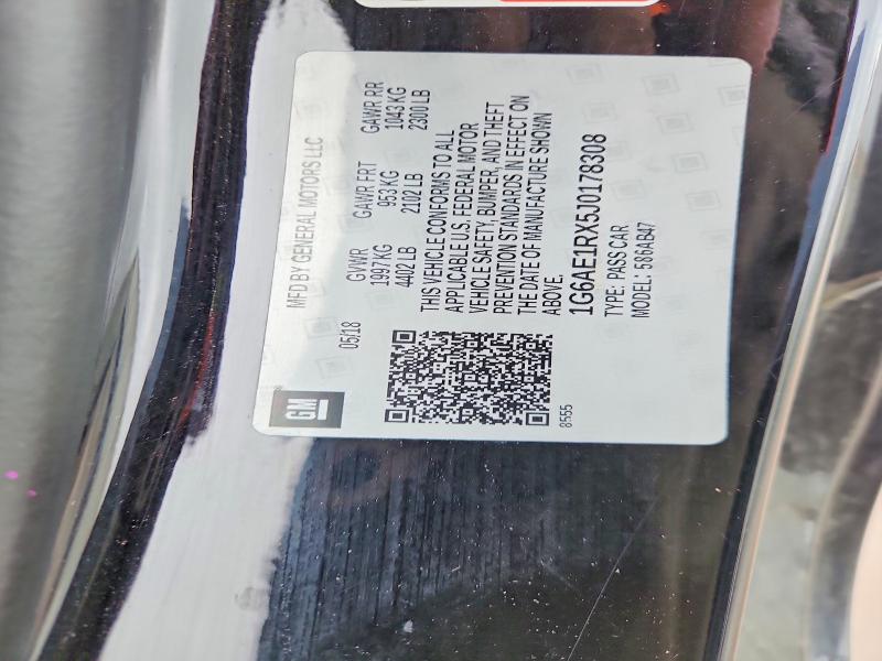 Aukcja sprzedaży 2018 Cadillac Ats, vin: 1G6AE1RX5J0178308, numer aukcji: 51485866