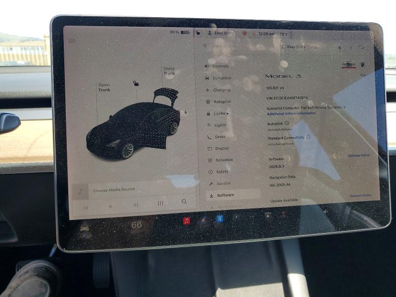 Продаж на аукціоні авто 2022 Tesla Model 3, vin: 5YJ3E1EA4NF143824, номер лоту: 50181086