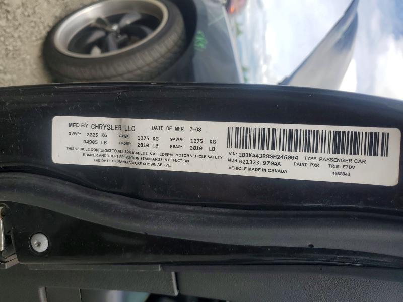 Aukcja sprzedaży 2008 Dodge Charger, vin: 2B3KA43R88H246004, numer aukcji: 51010556