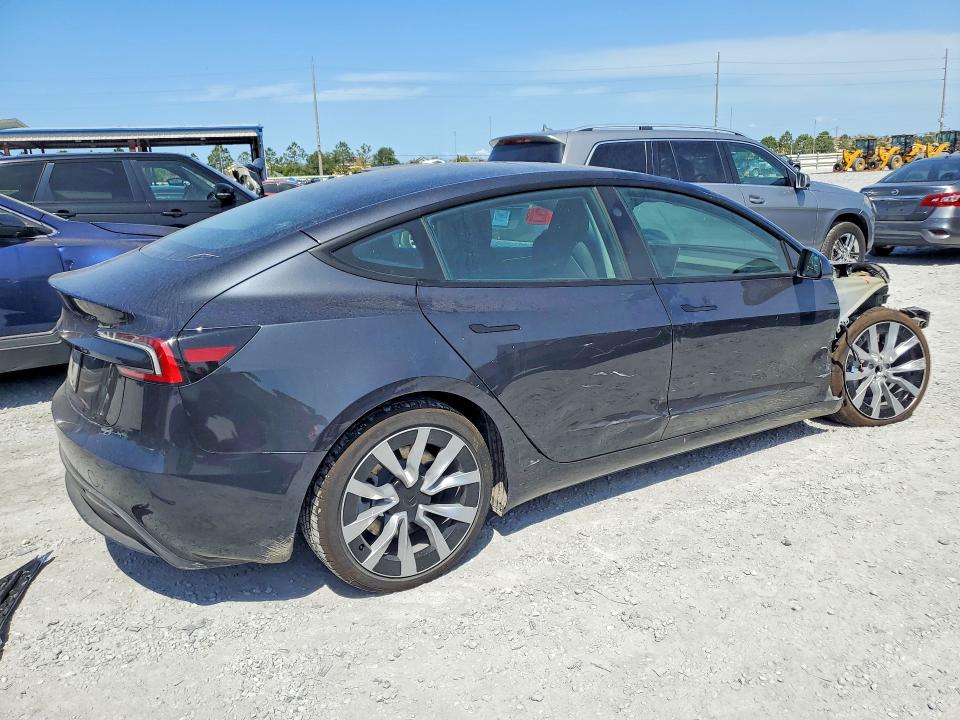 2025 Tesla Model 3 მანქანა იყიდება აუქციონზე, vin: 5YJ3E1EA8SF051322, აუქციონის ნომერი: 51446436