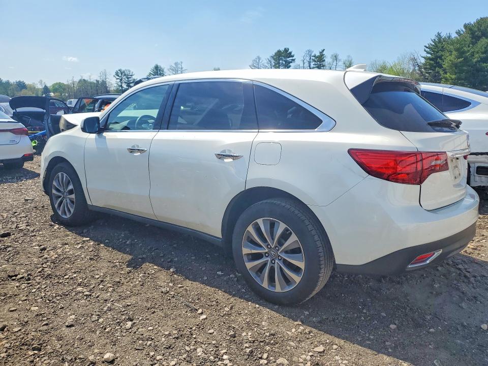 50232026 :رقم المزاد ، 5FRYD4H45FB032442 vin ، 2015 Acura Mdx مزاد بيع