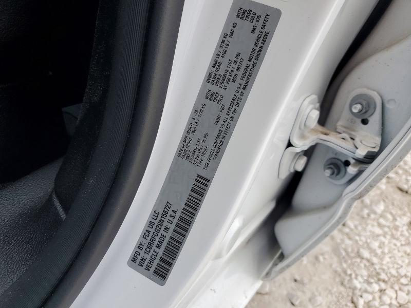 Продаж на аукціоні авто 2025 Ram 1500, vin: 1C6RRFGG2SN158727, номер лоту: 47300946
