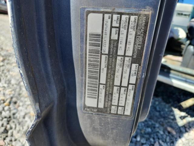 49394566 :رقم المزاد ، 1P4FH44R1LX322138 vin ، 1990 Plymouth Grand Voyager مزاد بيع