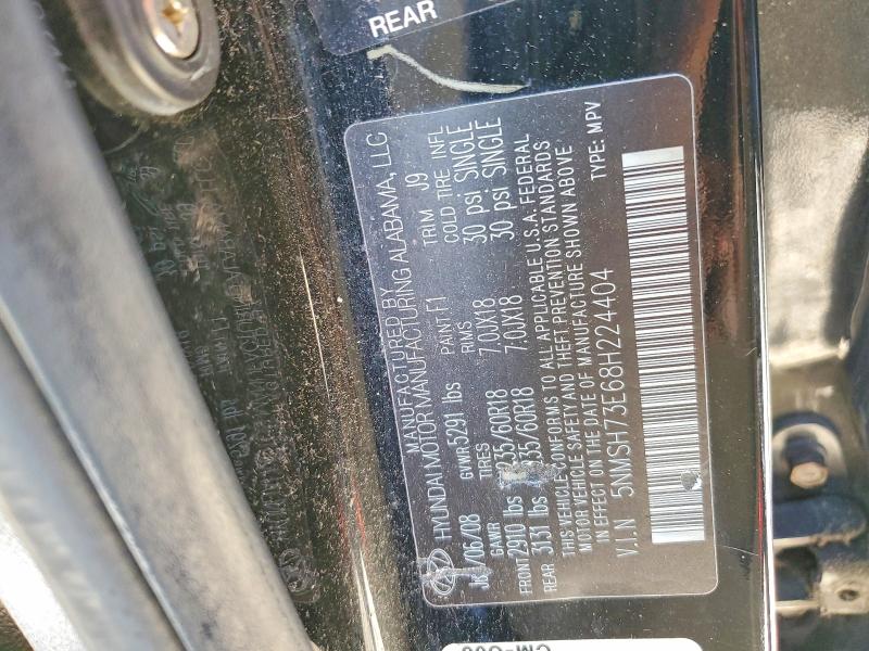 Aukcja sprzedaży 2008 Hyundai Santa Fe, vin: 5NMSH73E68H224404, numer aukcji: 51447076