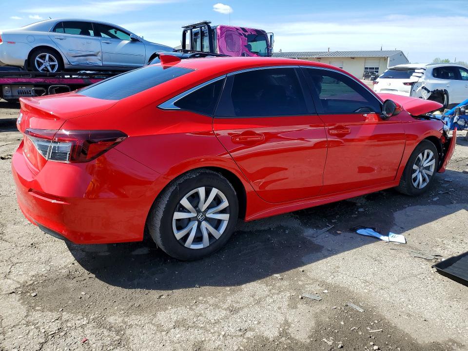 50065476 :رقم المزاد ، 2HGFE2F29SH604890 vin ، 2025 Honda Civic مزاد بيع