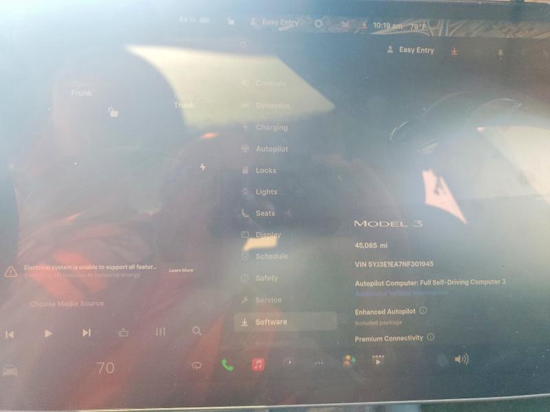 Aukcja sprzedaży 2022 Tesla Model 3, vin: 5YJ3E1EA7NF301945, numer aukcji: 49377186