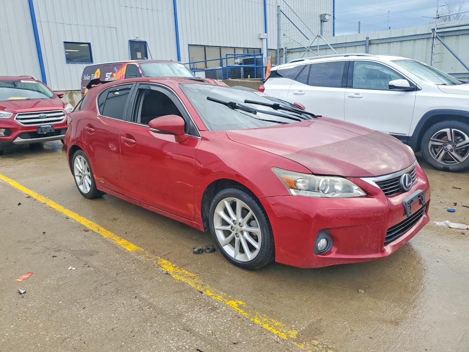 Продажа на аукционе авто 2012 Lexus Ct 200h, vin: JTHKD5BH7C2076819, номер лота: 48239646