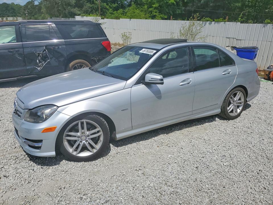 Продажа на аукционе авто 2012 Mercedes-benz C, vin: WDDGF4HBXCR210461, номер лота: 49766586