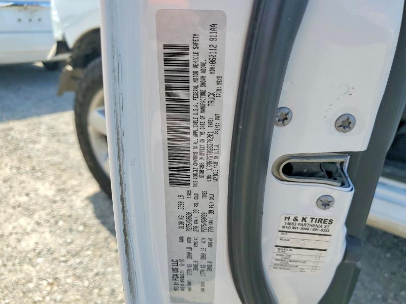51792846 :رقم المزاد ، 1C6RR7GT0GS370201 vin ، 2016 Ram 1500 مزاد بيع