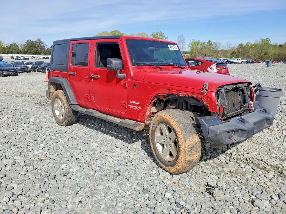 Aukcja sprzedaży 2012 Jeep Wrangler Unlimited, vin: 1C4BJWDG1CL139282, numer aukcji: 46481276
