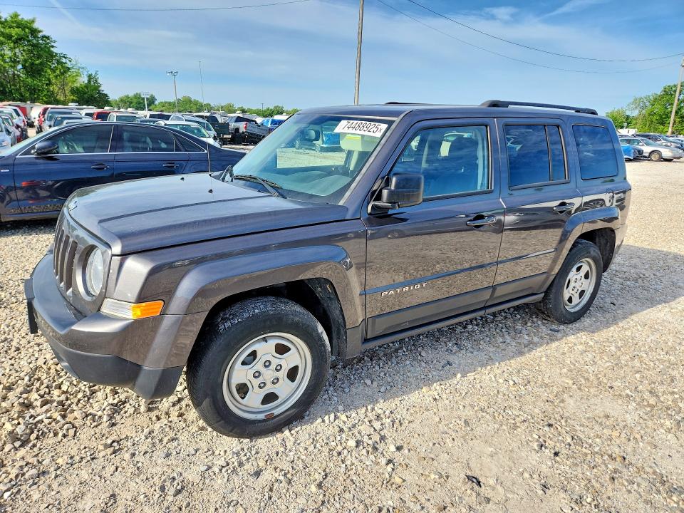Aukcja sprzedaży 2016 Jeep Patriot, vin: 1C4NJPBA6GD769123, numer aukcji: 74488925