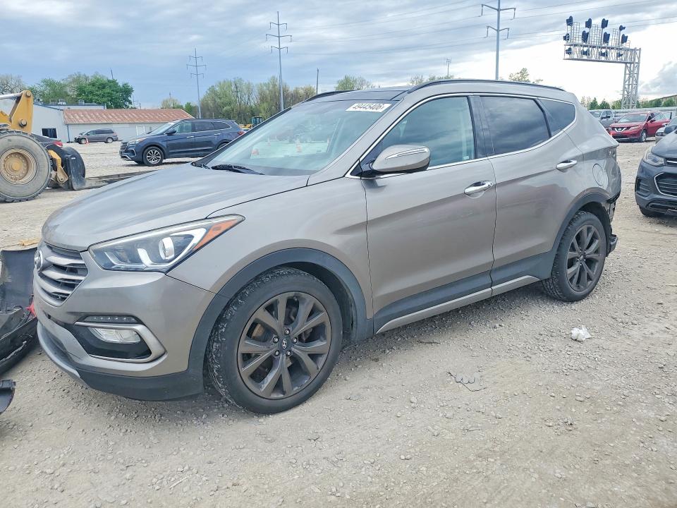 49445406 :رقم المزاد ، 5XYZWDLA7HG412052 vin ، 2017 Hyundai Santa Fe Sport مزاد بيع