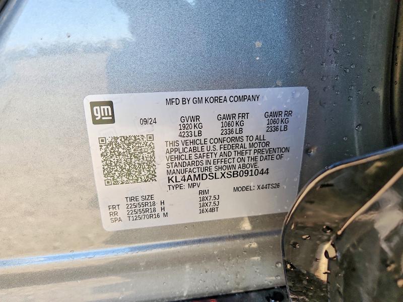 Aukcja sprzedaży 2025 Buick Encore Gx, vin: KL4AMDSLXSB091044, numer aukcji: 48968466